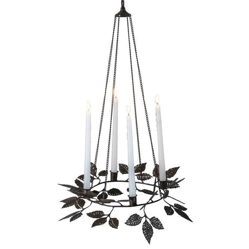 Rustic Brown Glass LED Pendant Light