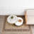 Modern Round Nesting Coffee Table with Drawers