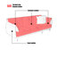 Coussin modulaire en cuir véritable-575120226-575120228
