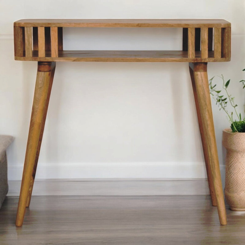 Console à lattes Oak-Ish