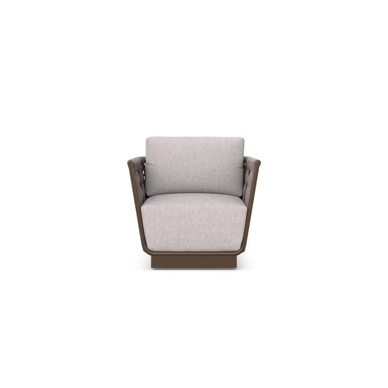 Maui Swivel Club Chair + Fawn Cushion