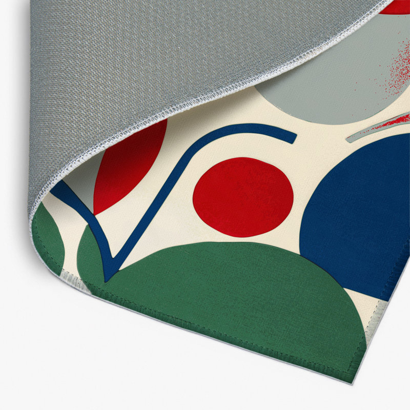 Funky Jive Indoor And Outdoor Area Rug, Rectangle 4' x 6'