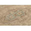 Distressed One-of-a-Kind 8'7X12'3 Hand Knotted Area Rug