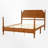 Wood Platform Bed Four Poster Bed-647872040-647872042