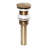 2.56" D Vintage Drain Plug Brass Drain Strainer