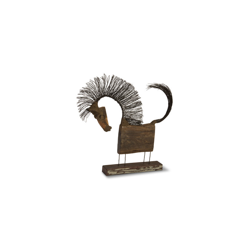 Wire Horse Sculpture