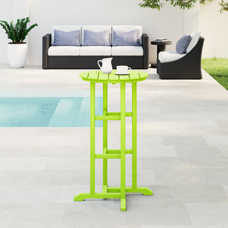 Table de bar d'extérieur Laguna, Vert,  42'' H X 24'' D X 24'' W
