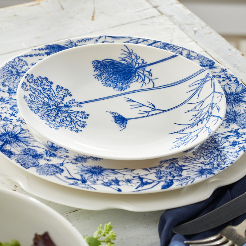 Summer Porcelain Salad/Dessert Plate