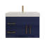 Ensemble de meuble-lavabo simple mural 35,4 "-70381330