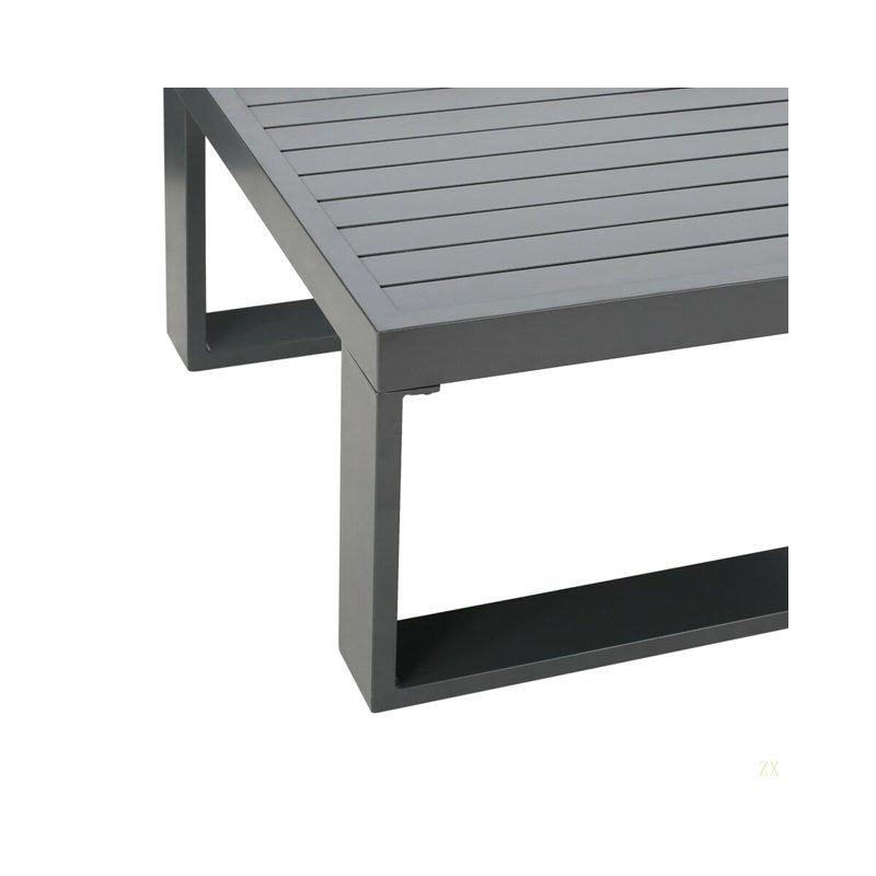 Canapé modulaire d'extérieur en aluminium Dursley