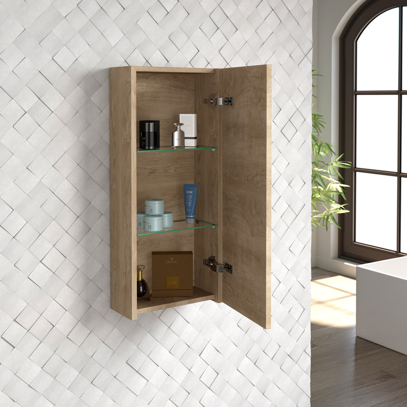 Dalia Wall Bathroom Cabinet, Gray Pine