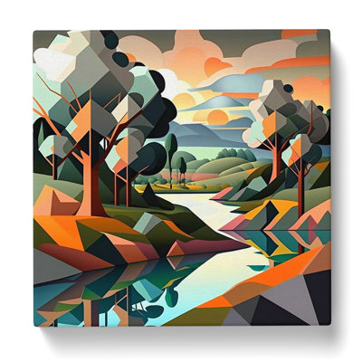 Modern Wall Art - Wrapped Canvas