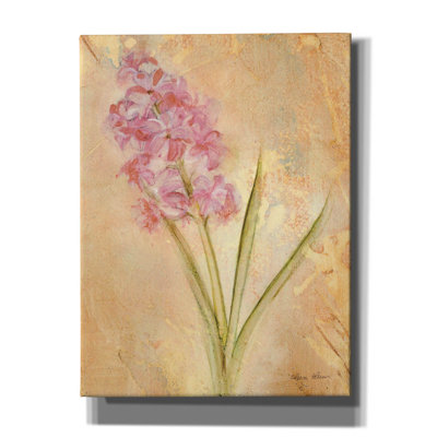 «Pink Hyacinth» par Cheri Blum, art mural sur toile