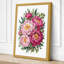 Peony Bloom Study Botanical - Wrapped Canvas-575138885-575139001