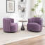 Fauteuil demi-tonneau pivotant Stanford-1183807964