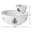 Christmas Tree TIERED CHIP AND DIP 10"