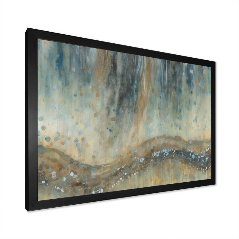 «August Mist II», reproduction sur toile, Impression noire sur toile encadrée, H 12 po x l 20 po x P 1 po