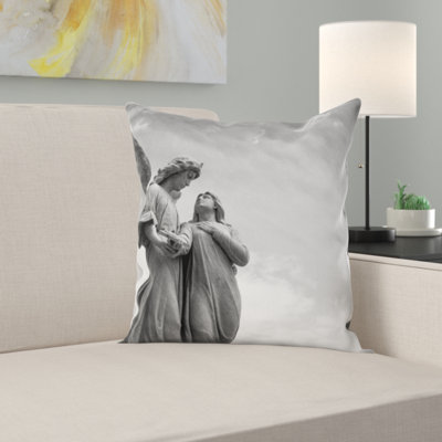 Microsuede Throw Pillow