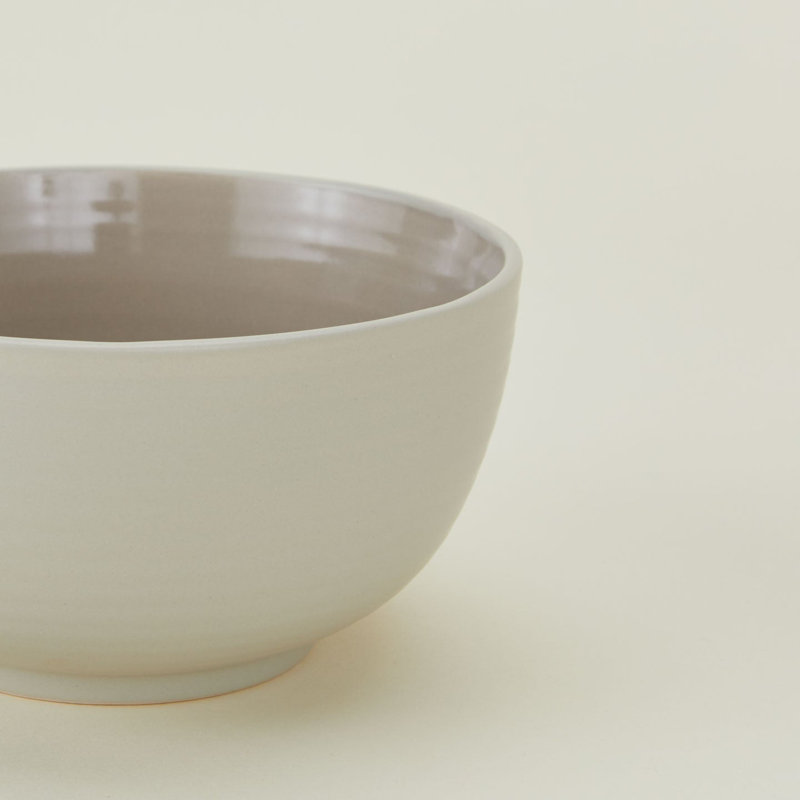 Essential Dinnerware - Large Bowl - Set Of 4, Light Gray