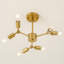 Plafonnier semi-encastré 6 lumières Spoutnik pour cuisine, salon et couloir-631309377