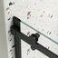 Porte de baignoire, porte coulissante, avec verre trempé de 5/16 po 6058-115218401