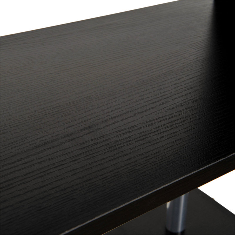 Lorentzen 80cm W Bookcase, Black