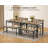 Tamajah 4‑Person Dining Table Set with 2 Chairs and Storage Bench for Small Spaces-201964387