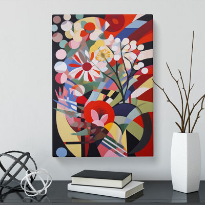 Annamarra Flowers Constructivism Vol.3 - Wrapped Canvas