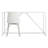 Strut Rectangular with Steel Base Dining Table-94947728-94947725-94947737