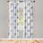 Cactus Floral Semi-Sheer Rod Pocket Curtain Panels-1356224647