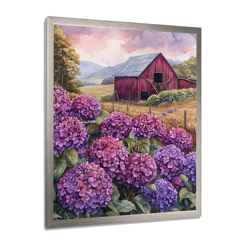 Impressions murales sur papier à fleurs, H 32 po x l 16 po, Argent argent, Reproduction encadrée d'une seule photo