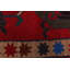 Tapis rouge Teimani 2 pi 9 po x 4 pi 10 po