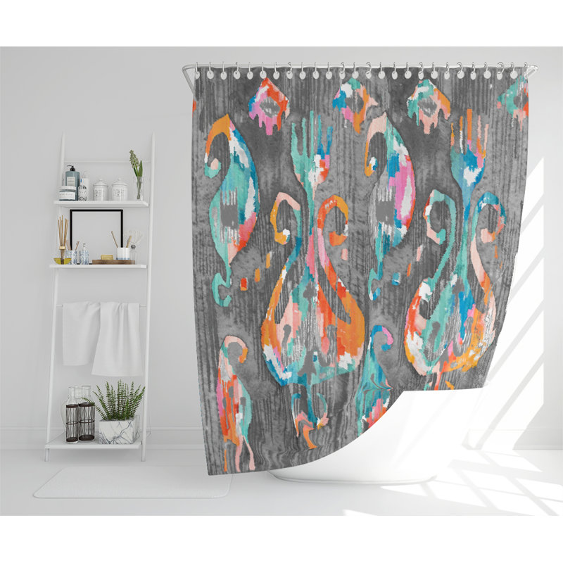 Alejandra Polyester Shower Curtain Set