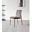 Chaise de salle à manger en cuir à pattes pour chat Italian Minimalist Home-2053506560