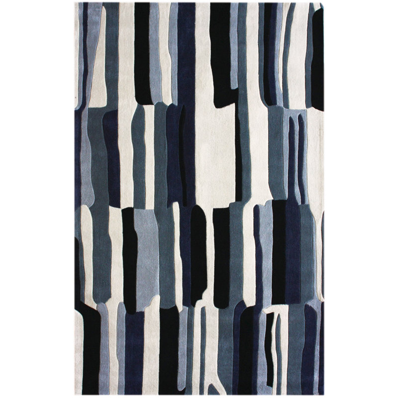 Tapis gris Mikel, Rectangle 5 pi x 8 pi