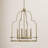 4-Light Geometric Pendant-1082337587