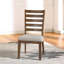 Chaise de salle à manger avec siège rembourré Imran