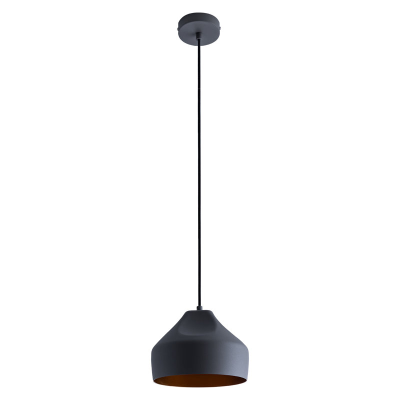Pollard 1 - Light Single Pendant, Grey/Gold