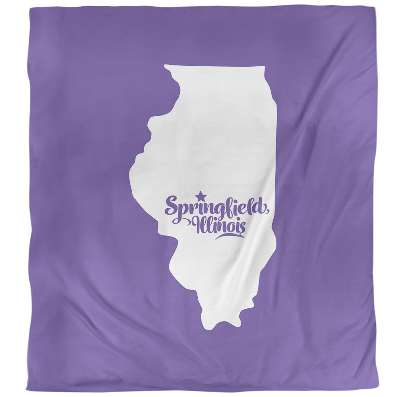 Housse de couette simple springfield illinois, Housse de couette simple TG, Mauve, Microfibre