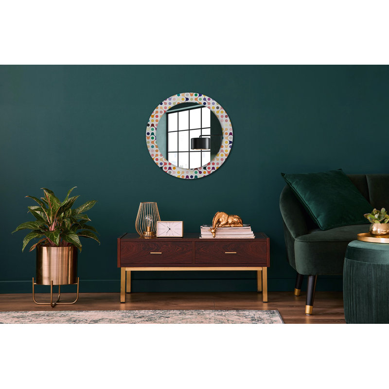 Huldar Glass Flat Wall Mirror