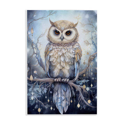 " Owl On Twinkling Branch "