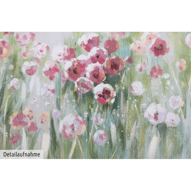 Unspoiled nature hand -painted acrylic painting