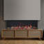 Butcher Belfry Heating Black Electric Fireplace-1609406179