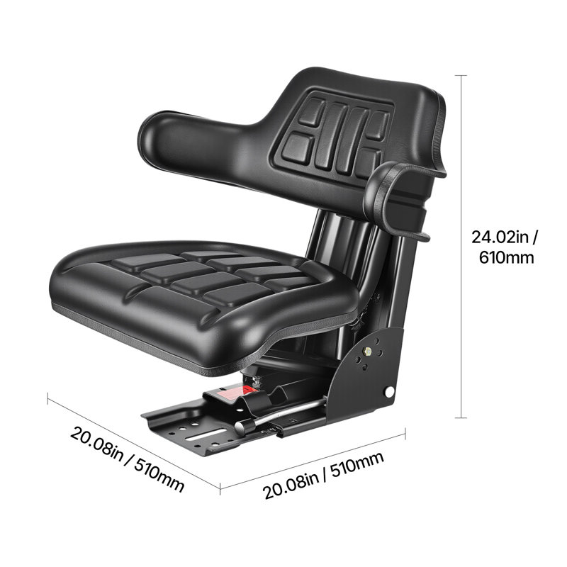 Siège de chariot élévateur imperméable réglable