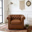 Fauteuil club pivotant Chesterfield-1096107543