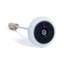 Lampe de table rechargeable élégante, blanche et dorée