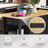 47 Inch Extendable Kitchen Island with Dining Table, Storage, and Power Outlet for Versatile Home Use-777574222