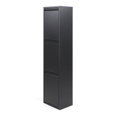 Gigi Steel Open Multi-Compartment Rubbish & Recycling Bin - 17.4L