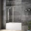 Porte de baignoire sans cadre l 60 po x H 58 po-66707848