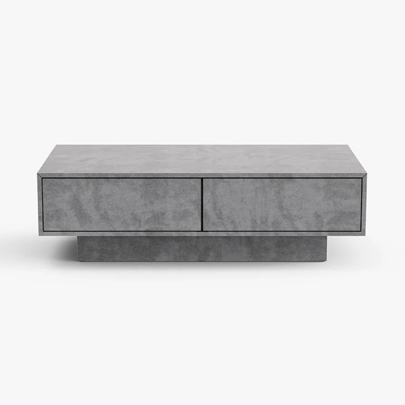 Coffee Table with Storage,Jackson Modern Gray Rectangle Coffee Table with Storage